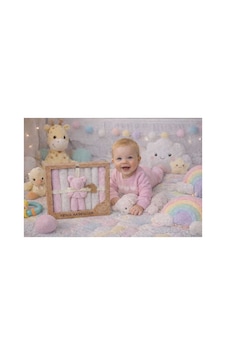 Fema Aksesuar Pamuk Baby 7 Li Ayıcık Süslemeli Ağız Mendili Pembe - 831158917 Pembe