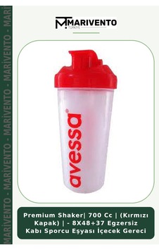 Premium Shaker 700 Cc Kırmızı Kapak - 8x48+37 Egzersiz Kabı Sporcu Eşyası İçecek Gereci Premium Shaker 700 Cc Kırmızı Kapak - 8x48+37 Egzersiz Kabı Sporcu Eşyası İçecek Gereci