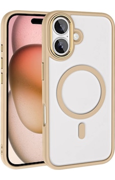 Apple Uyumlu iPhone 16 Kılıf Magsafe Kamera Çevresi Metal Kirlenmeye Dayanıklı Premium Kapak Gold Apple Uyumlu iPhone 16 Kılıf Magsafe Kamera Çevresi Metal Kirlenmeye Dayanıklı Premium Kapak Gold