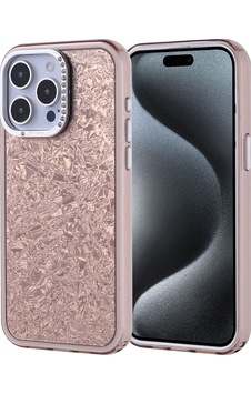 Apple Uyumlu iPhone 15 Pro Max Kılıf Taşlı Tasarımlı Zore Kapi Kapak Gold Apple Uyumlu iPhone 15 Pro Max Kılıf Taşlı Tasarımlı Zore Kapi Kapak Gold