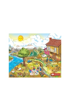 Eğitici Yapboz Puzzle 25x35 Farklı Resim - 2 Adet