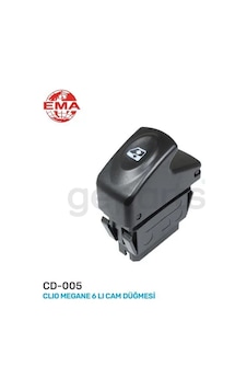Cam Açma Anahtari Sol Megane 1 - Clio 2 - Kangoo 1998-2005 6 Fiş - Tekli Cam Açma Anahtari Sol Megane 1 - Clio 2 - Kangoo 1998-2005 6 Fiş - Tekli
