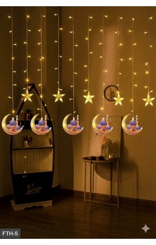 Ramazan Perde Led Işık 3 Metre Diğer Ramazan Perde Led Işık 3 Metre Diğer