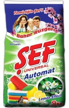 Şef Matik Bahar Rüzgarı Çamaşır Deterjanı 9 KG