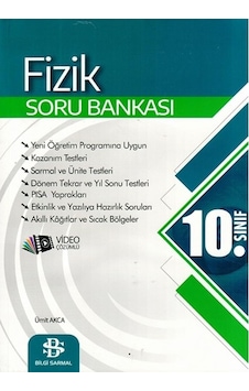 Bilgi Sarmal Yayınları 10. Sınıf Fizik Soru Bankası Bilgi Sarmal Yayınları 10. Sınıf Fizik Soru Bankası