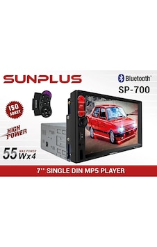 SP-700 7" Mp5 Çalar 55W x 4 Bluetooth Dokunmatik Ekra Oto Teyp SP-700 7" Mp5 Çalar 55W x 4 Bluetooth Dokunmatik Ekra Oto Teyp