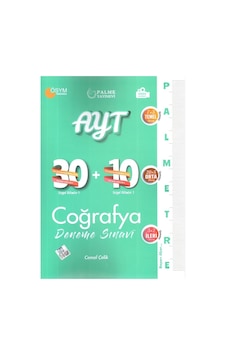 AYT Coğrafya 40 Deneme Sınavı Serisi - Cemal Çelik - Palme Eğitim AYT Coğrafya 40 Deneme Sınavı Serisi - Cemal Çelik - Palme Eğitim
