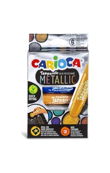 Carioca Temperello Stick Poster Boyama Kalemi Metalik 6'li Sku: Zeus8690010333933 Carioca Temperello Stick Poster Boyama Kalemi Metalik 6'li Sku: Zeus8690010333933