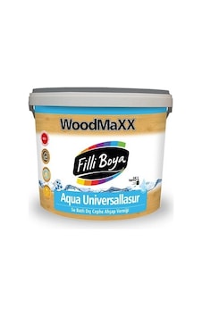 Filli Boya Woodmaxx Aqua Universallasur Su Bazlı Ahşap Dış Cephe Verniği Renksiz 15 Lt. Filli Boya Woodmaxx Aqua Universallasur Su Bazlı Ahşap Dış Cephe Verniği Renksiz 15 Lt.