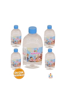 Köpük Çıkarma Suyu Baloncuk Sıvısı Köpük Tabancası Baloncuk Likiti 500 Ml - 5 Adet Köpük Çıkarma Suyu Baloncuk Sıvısı Köpük Tabancası Baloncuk Likiti 500 Ml - 5 Adet