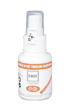 Eris Antibakteriyel El Cilt Temizleme Solüsyonu 50ml Alkollü Eris Antibakteriyel El Cilt Temizleme Solüsyonu 50ml Alkollü