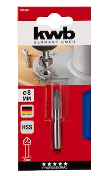 Kwb Metal Havşa Açma Ucu 8 Mm - 49704240 Kwb Metal Havşa Açma Ucu 8 Mm - 49704240