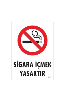 İçmek Yasaktır Uyarı Levhası 25x35 Kod:853 İçmek Yasaktır Uyarı Levhası 25x35 Kod:853