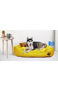Mavi Vitrin Mukavemetli Battal Boy Köpek Yatağı Kemik ve Yastıklı 110 x 90 CM Mavi Vitrin Mukavemetli Battal Boy Köpek Yatağı Kemik ve Yastıklı 110 x 90 CM