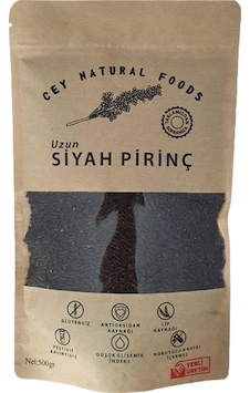 Cey Natural Foods Uzun Siyah Pirinç 500 G