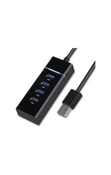 4 Port Usb Hub 3.0 Usb Çoklayıcı Usb Çoğaltıcı Switch Port Işıklı