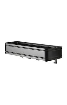 Galvanizli Çelik Askılıklı Duvar Rafı MeridyenDukkan 40x12,5 cm S Siyah Galvanizli Çelik Askılıklı Duvar Rafı MeridyenDukkan 40x12,5 cm S Siyah