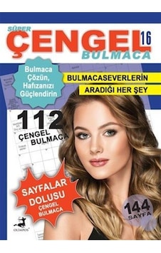 Süper Çengel Bulmaca 16 / Ahmet Ayyıldız Süper Çengel Bulmaca 16 / Ahmet Ayyıldız