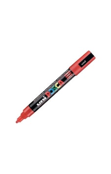 Uni Posca Pc-5M Boyama Markörü 1.8-2.5Mm Red Uni Posca Pc-5M Boyama Markörü 1.8-2.5Mm Red