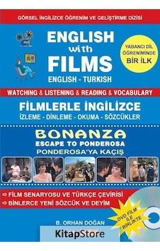 English with Films Bonanza-Escape to Panderosa-Dvd Film ile Birlikte- Bora Yayıncılık English with Films Bonanza-Escape to Panderosa-Dvd Film ile Birlikte- Bora Yayıncılık