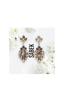 Miradia Kristal Taşlı Küpe - Düğün Kına Günlük Kullanım Sarı - 726451241 Sarı Miradia Kristal Taşlı Küpe - Düğün Kına Günlük Kullanım Sarı - 726451241 Sarı