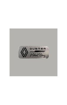 Kişiye Özel Metal Etiket Renault Duster İsim Soyisim 3x7 Cm Arkası Yapışkanlı 1 Adet Kişiye Özel Metal Etiket Renault Duster İsim Soyisim 3x7 Cm Arkası Yapışkanlı 1 Adet