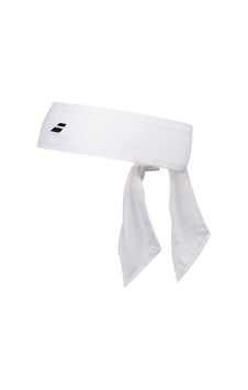 Babolat Tıe Headband Beyaz Beyaz