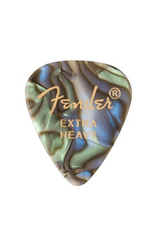 Fender 1980351657 351 Premium Extra Heavy Gitar Penası Abalone Göz Alıcı Abalone Desen Ekstra Sert Yapı İle Maksimum Kontrol 12'li