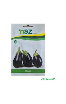 Naz Tohum Topan Patlıcan Tohumu 10 G Naz Tohum Topan Patlıcan Tohumu 10 G
