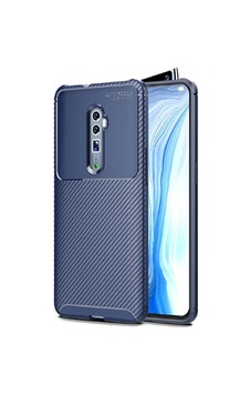 Oppo Reno 10x Zoom Kılıf Zore Negro Silikon Kapak Kahverengi