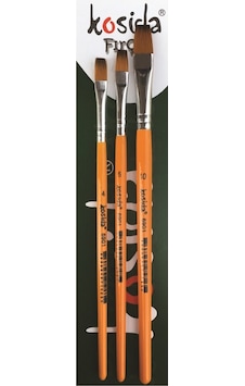 Kosida 6901 Fırça Seti 3 Lü Kf-set 6901 Kosida 6901 Fırça Seti 3 Lü Kf-set 6901