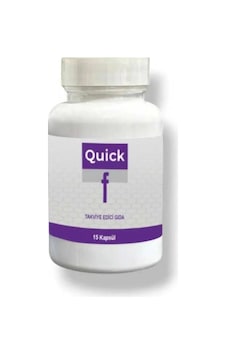 Quick F 15 Destekleyici Ürün X 1 Adet Quick F 15 Destekleyici Ürün X 1 Adet