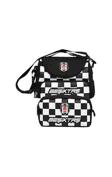 Beşiktaş Beşiktaş Baskılı Siyah - Beyaz Erkek Çocuk Okul Beslenme Çantası Ve Kalemlik Seti - Setbjk26351 Beşiktaş Beşiktaş Baskılı Siyah - Beyaz Erkek Çocuk Okul Beslenme Çantası Ve Kalemlik Seti - Setbjk26351