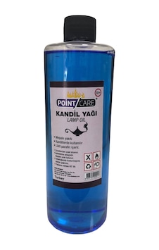 250ml Mavi Kandl Yağı Kokusuz Dumansız İç Mekan Gaz Lambası Yakıt