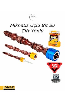 Dmax Akkemik Mıknatıs Uçlu Bits Uç Çift Yönlü Ph2x65mm 10 Adet Dmax Akkemik Mıknatıs Uçlu Bits Uç Çift Yönlü Ph2x65mm 10 Adet
