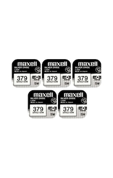 Maxell 379 SR521SW 1.55V Saat Pili 5'li Maxell 379 SR521SW 1.55V Saat Pili 5'li