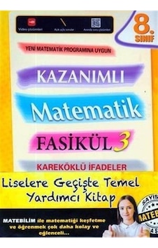 8. Sınıf Kazanımlı Matematik Fasikül 3 - Kareköklü Ifadeler / ... 8. Sınıf Kazanımlı Matematik Fasikül 3 - Kareköklü Ifadeler / ...