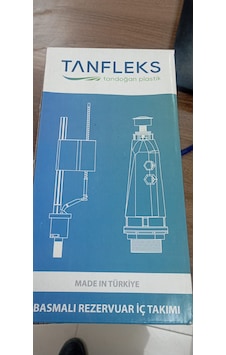 Tanflek Basmalı Rezervuar İç Takım Beyaz