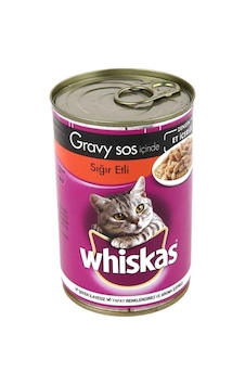 Whiskas Sığır Etli Konserve Yetişkin Kedi Maması 12 x 400 G Whiskas Sığır Etli Konserve Yetişkin Kedi Maması 12 x 400 G