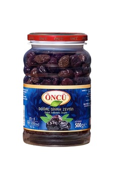 2 Adet Öncü Siyah Yağlı Zeytin 261-320 M-s 500 G 2 Adet Öncü Siyah Yağlı Zeytin 261-320 M-s 500 G
