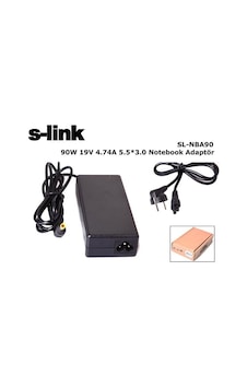 S-link SL-NBA90 5.5*3.0 İğneli Yuvarlak Uç Şarj Adaptörü S-link SL-NBA90 5.5*3.0 İğneli Yuvarlak Uç Şarj Adaptörü