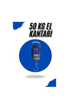 El Kantarı Dijital El Terazisi 50 Kg Kapasiteli Lcd Ekranlı - Bx5xm46255605