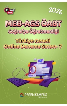 2026 Meb-ags Öabt Coğrafya Öğretmenliği Türkiye Geneli Online Deneme Sınavı-7 2026 Meb-ags Öabt Coğrafya Öğretmenliği Türkiye Geneli Online Deneme Sınavı-7