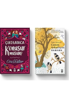 Genç Timaş Başka Dilde Arkadaşlıklar Çikolataca Konuşur Musun - Canım Arkadaşım Sert Kapak Set 2 Kitap Genç Timaş Başka Dilde Arkadaşlıklar Çikolataca Konuşur Musun - Canım Arkadaşım Sert Kapak Set 2 Kitap