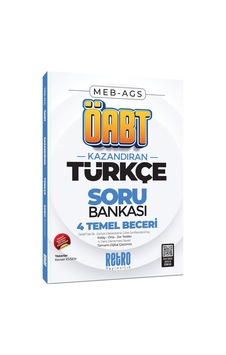 2026 Meb Ags Kazandıran Öabt Türkçe Öğretmenliği 4 Temel Beceri Soru Bankası Retro Yayınları 2026 Meb Ags Kazandıran Öabt Türkçe Öğretmenliği 4 Temel Beceri Soru Bankası Retro Yayınları