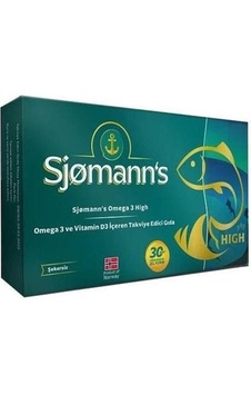 Sjomann's Omega 3 Hıgh 30 Cıg. Jel Kap.