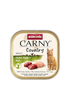Animonda Carny Country Tavuklu Dana Etli Ve Geyik Etli Yetişkin Kedi Konservesi 100 Gr 128-20069.01 Animonda Carny Country Tavuklu Dana Etli Ve Geyik Etli Yetişkin Kedi Konservesi 100 Gr 128-20069.01