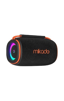 Mikado Md-31bt Siyah Ipx6 15w Rgb Işıklı 2400mah Tf Kart+usb Destekli Bluetooth Hoparlör Mikado Md-31bt Siyah Ipx6 15w Rgb Işıklı 2400mah Tf Kart+usb Destekli Bluetooth Hoparlör