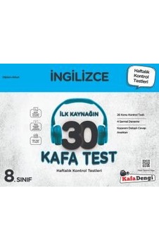 Kafadengi 8. Sınıf Lgs İngilizce Kafa Test 2023 Kafadengi 8. Sınıf Lgs İngilizce Kafa Test 2023