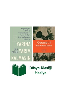 Yarına Yarım Kalmasın + Geometri + Dünya Klasiği Hediye Yarına Yarım Kalmasın + Geometri + Dünya Klasiği Hediye